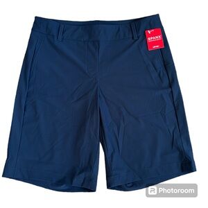 Spanx Womens 10” Sunshine Shorts Midnight Navy